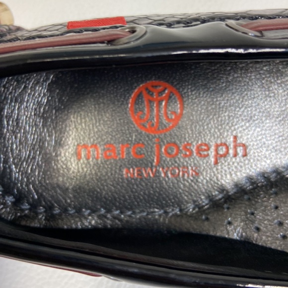Mark Joseph New York, crocodile Loafer made in Brazil size 5 1/2 Merlot - Picture 8 of 10